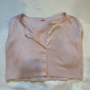 Brandy Melville Crop Button Cardigan